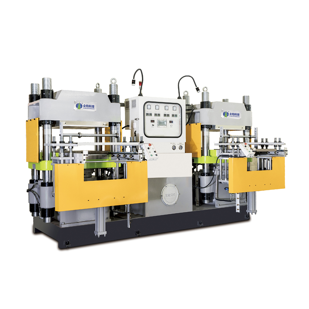 Flat vulcanizing machine (double machine)
